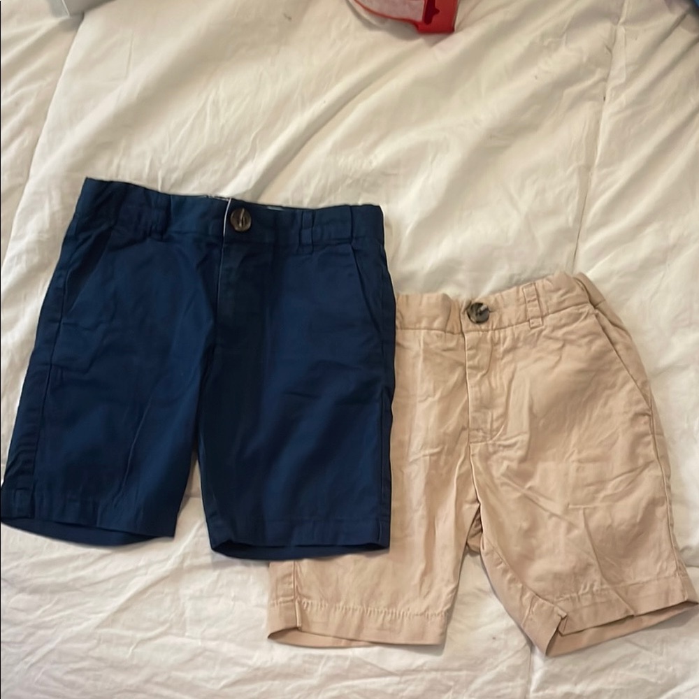 H&M Kids Blue and Tan Shorts
